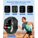 Relogio Smartwatch com Chamada Bluetooth,Alexa Built-in,1.8 "DIY Dial Fitness Tracker com Sleep Monitor 100 Modos Esportivos IP68 Impermeável para Android iOS